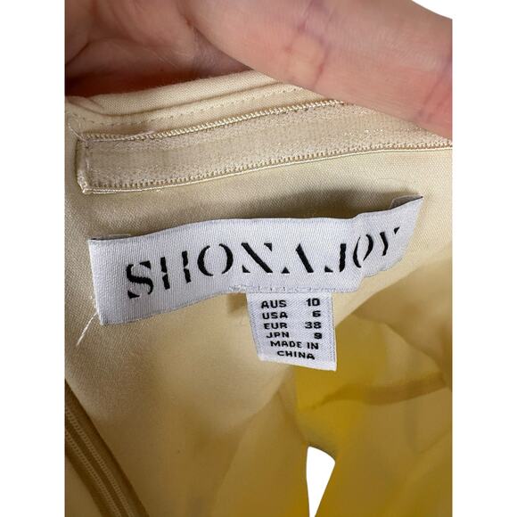 Shona Joy Lani Strapless Mini Dress Party Cocktail Elegant Chic Hoco Rice Sz 6 - Picture 8 of 10